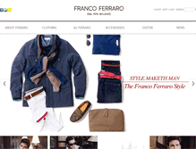 Tablet Screenshot of ferraro.co.kr